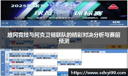 维冈竞技与阿克灵顿联队的精彩对决分析与赛前预测